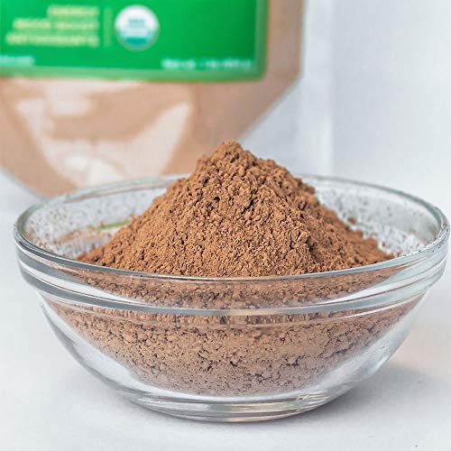 HerbaZest Kakao Tozu Organik-Peru'dan Premium Criollo Kakao - Vegan ve USDA Sertifikalı-15oz (425g) - Besin Açısından Zengin