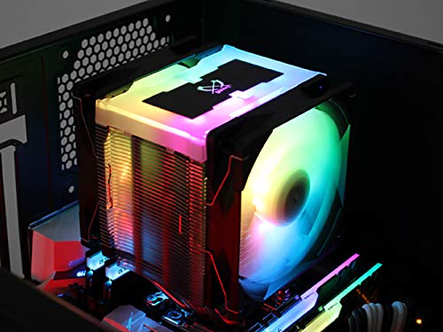 TIRPAN Mugen 5 Adreslenebilir RGB Artı Hava CPU Soğutucu, 120mm Tek Kule, Intel LGA1151, AMD AM4 / Ryzen, Denetleyici Dahil