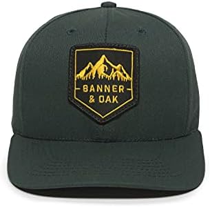 Sierra Scout Yama Şapka - Ayarlanabilir Beyzbol Şapkası w/Plastik Snapback Kapatma
