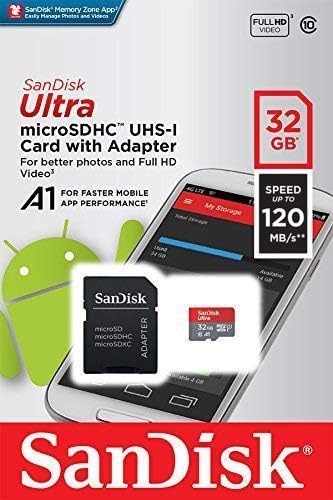 Ultra 32 GB microSDHC Çalışır LG Phoenix 2 Artı SanFlash ve SanDisk tarafından Doğrulanmış (A1/C10/U1/8 k/120MBs)
