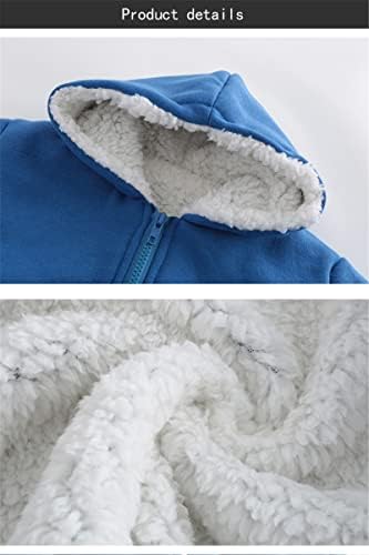Leeorz Çocuklar Pamuk Polar Zip-Up Kapüşonlu Sweatshirt Beş Nights at freddy'nin Hoodie Ceketler Yürümeye Başlayan sıcak tutan