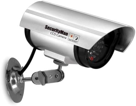 SecurityMan SM-3601S Kukla Kapalı Kamera ile LED (Gümüş)