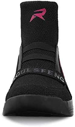 Soulsfeng Yüksek Üst Koşu Ayakkabıları Erkekler için Hafif Nefes Örgü Yürüyüş Atletik Sneakers