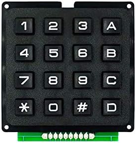 Treedıx 4x4 Tuş Takımı 16 Düğmeler Tuş Takımı Modülü Numarası Pad Arduino ile Uyumlu