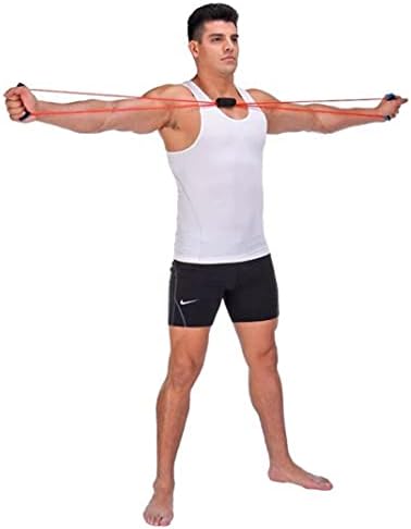 Froiny 8 Şekilli Göğüs Geliştirici Genişletici Kauçuk Direnç Egzersiz Elastik Bantlar ıçin Spor Yoga Spor Salonu Egzersiz Ekipmanları